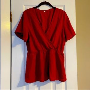 Women’s Peplum Top